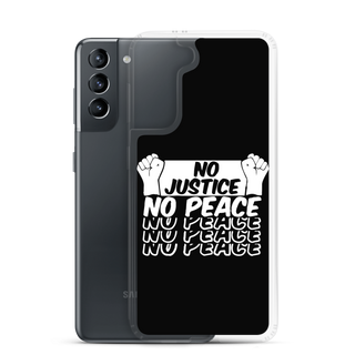 No Justice No Peace Clear Case for Samsung®