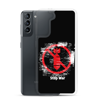 Stop War Clear Case for Samsung®