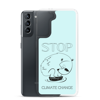 Stop Climate Clear Case for Samsung®