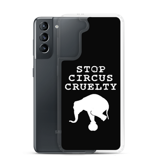 Stop Circus Cruelty Clear Case for Samsung®