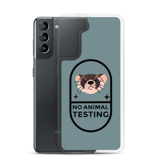 No Animal Testing Clear Case for Samsung®