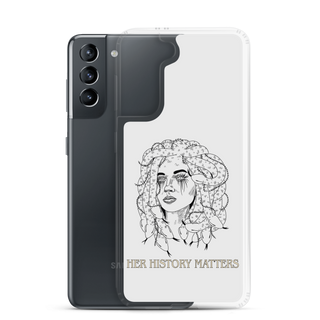 Her History Matters Clear Case for Samsung®