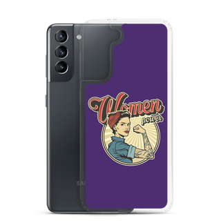 Women Power Clear Case for Samsung®