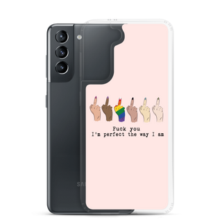 I’m Perfect The Way I’m Clear Case for Samsung®