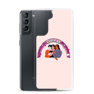 Queer AF Clear Case for Samsung®