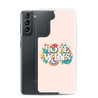 Love Wins Clear Case for Samsung®