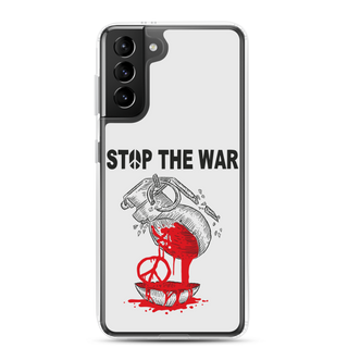 Stop The War Clear Case for Samsung®