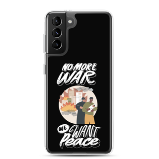 We Want Peace Clear Case for Samsung®