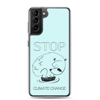 Stop Climate Clear Case for Samsung®