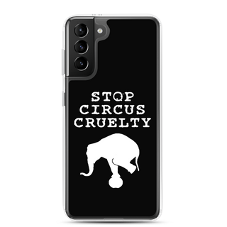 Stop Circus Cruelty Clear Case for Samsung®