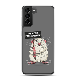 No More Expreiments Clear Case for Samsung®