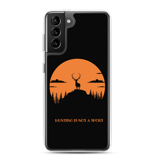 Hunting is Not Sport v2 Clear Case for Samsung®