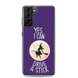 Yes I Can Drive a Stick Clear Case for Samsung®