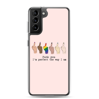 I’m Perfect The Way I’m Clear Case for Samsung®