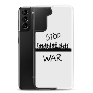 Stop War Clear Case for Samsung®