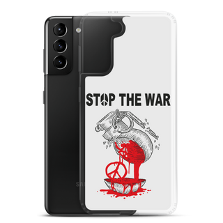 Stop The War Clear Case for Samsung®