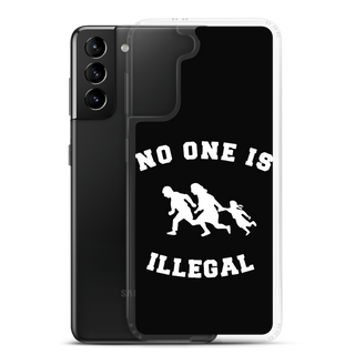 No One Is Illegal Clear Case for Samsung®