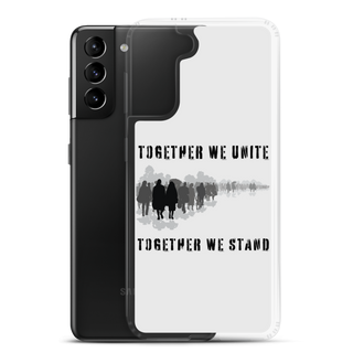 Together We Unite Together We Stand Clear Case for Samsung®