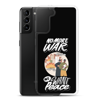 We Want Peace Clear Case for Samsung®