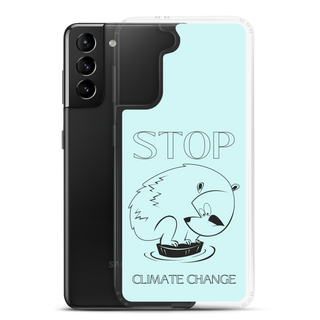 Stop Climate Clear Case for Samsung®