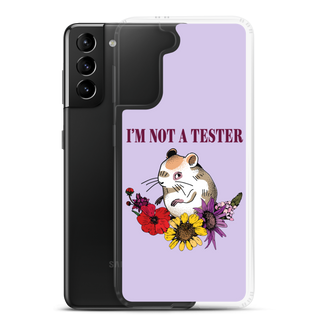 I’m Not a Tester Clear Case for Samsung®