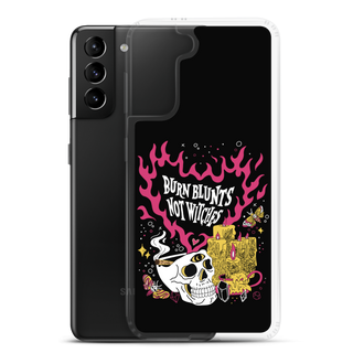 Burn Blunt Not Witches Clear Case for Samsung®