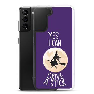 Yes I Can Drive a Stick Clear Case for Samsung®