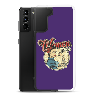 Women Power Clear Case for Samsung®