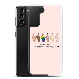 I’m Perfect The Way I’m Clear Case for Samsung®