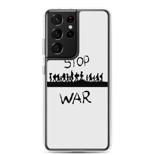 Stop War Clear Case for Samsung®