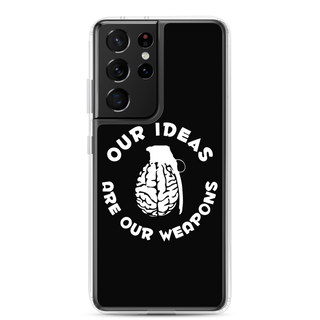 Our Ideas Are Our Weapons Clear Case for Samsung®