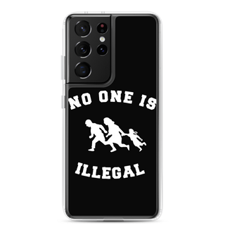 No One Is Illegal Clear Case for Samsung®