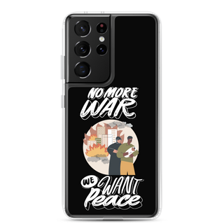 We Want Peace Clear Case for Samsung®