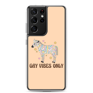 Gay Vibes Only Clear Case for Samsung®