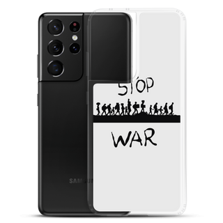 Stop War Clear Case for Samsung®