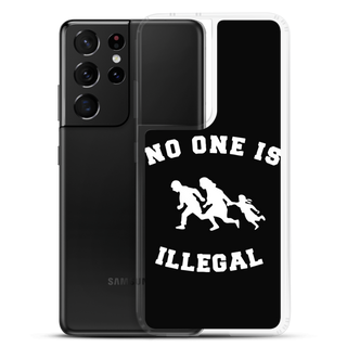 No One Is Illegal Clear Case for Samsung®