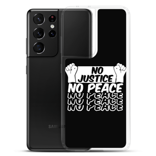 No Justice No Peace Clear Case for Samsung®