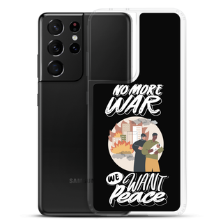 We Want Peace Clear Case for Samsung®