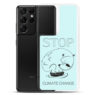 Stop Climate Clear Case for Samsung®