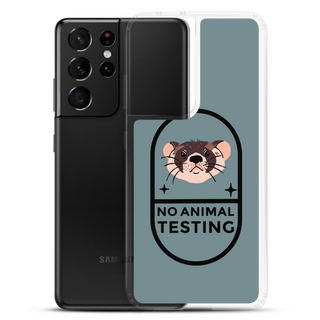 No Animal Testing Clear Case for Samsung®