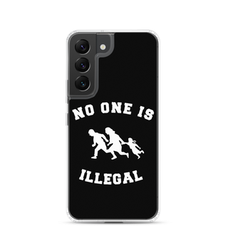 No One Is Illegal Clear Case for Samsung®