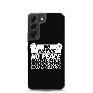 No Justice No Peace Clear Case for Samsung®