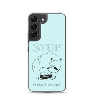 Stop Climate Clear Case for Samsung®