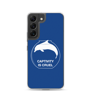 Captivity is Cruel Clear Case for Samsung®