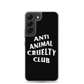 Anti Animal Cruelty Club Clear Case for Samsung®