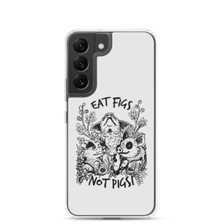 Eat Figs Not Pigs Samsung Case