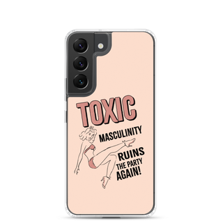 Toxic Masculinity Clear Case for Samsung®