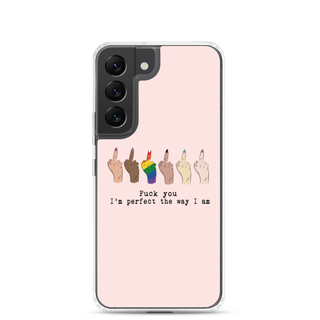 I’m Perfect The Way I’m Clear Case for Samsung®