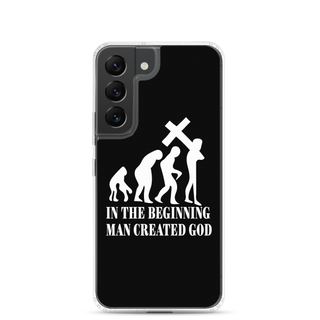 Man Created God Clear Case for Samsung®