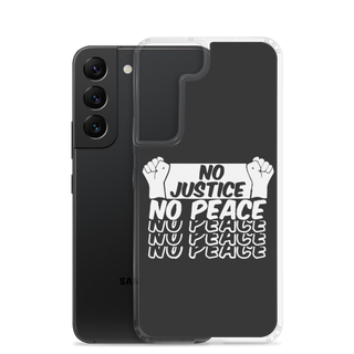 No Justice No Peace Clear Case for Samsung®